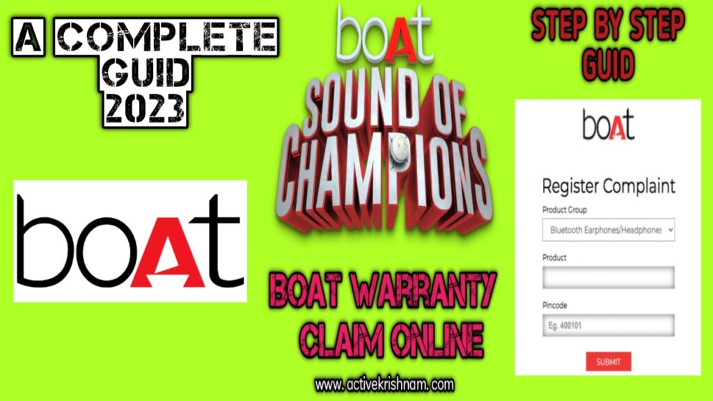 Boat Warranty Claim online